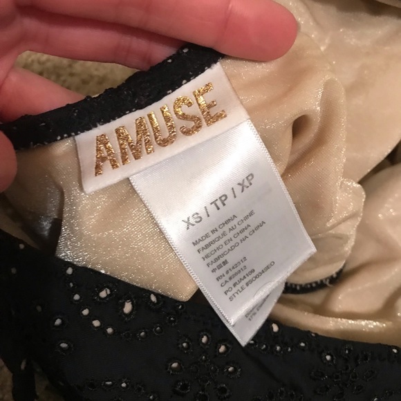 Amuse Society one piece baithingsuit - Picture 4 of 4